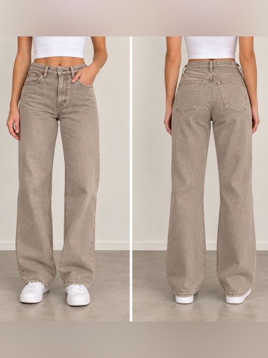 Abercrombie & Fitch Denim - High-Rise 90s Relaxed Jean Size 4 Long